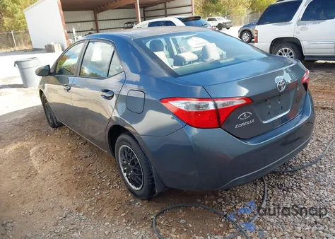 2014 Toyota Corolla L z USA, uszkodzony, nr VIN 2T1BURHE2EC027800